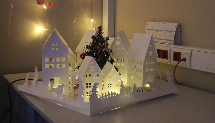 Новогоднее преображение офиса