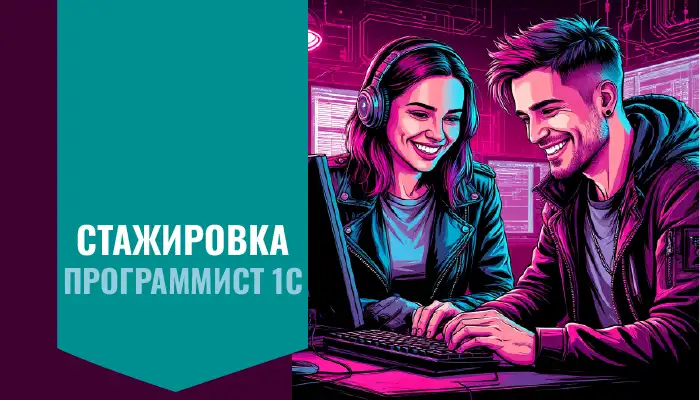 Пройди стажировку по направлению Программист 1С с перспективой трудоустройства